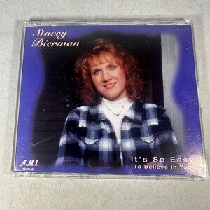 Stacey Bierman Its So Easy To Believe In You CD Single 1993 A.M.I. Records